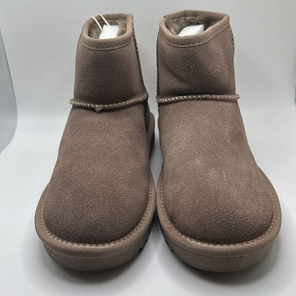 CUSHIONAIRE Cozy Boot 8 TAUPE - Picture 2 of 7